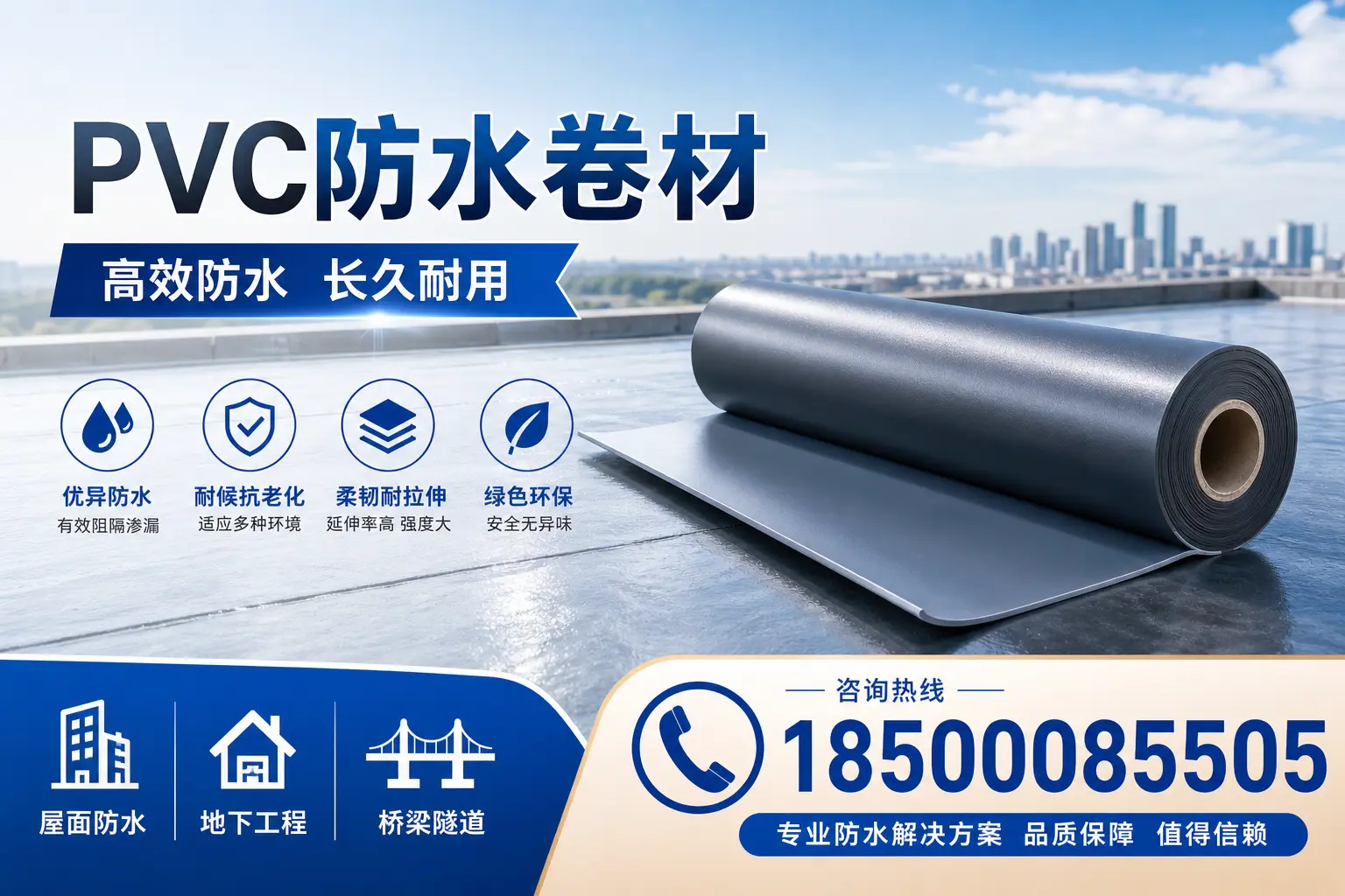 如何选择优质的pvc防水卷材？六盘水的专家建议